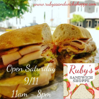 Ruby's Sandwich Shoppe food