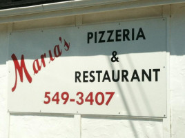 Maria's Pizza menu