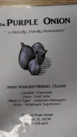 Purple Onion menu