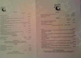 Apollo Grill menu