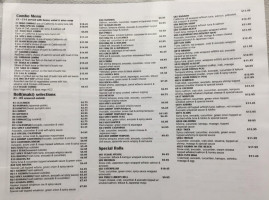 Sushi Town menu