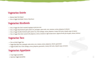 Tacorito Of Robbinsville menu