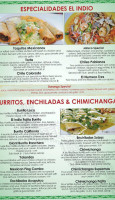 El Indio Mexican food