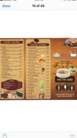 Miss Pho Vietnamese menu