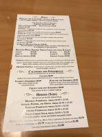 Vero's Pizzeria menu
