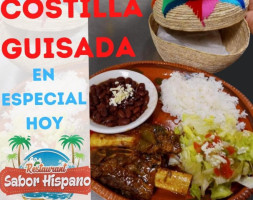 Sabor Hispano food