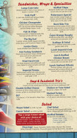 The Seaside Restaurant menu