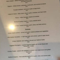 Betos Italian Bistro menu