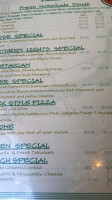 Northern Lights Pizzeria menu
