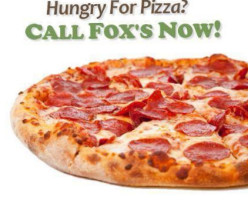 Fox's Pizza food