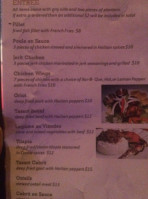 Ole Lounge menu