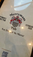 Merryman's Pub Kitchen food