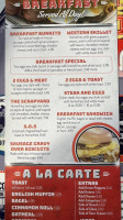 Summit Diner menu