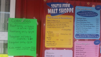 South Fork Malt Shoppe inside