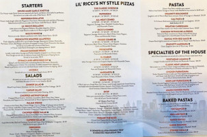 Lil' Ricci's Ny Pizza Pasta Parker menu