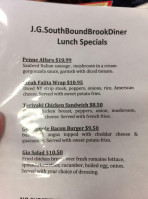 J&g South Bound Brook Diner food