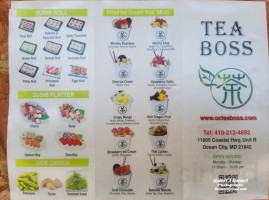 Tea Boss food
