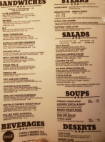 Humphreys Grill menu