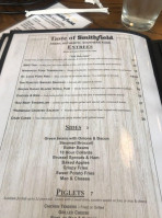 Taste Of Smithfield menu