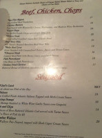 Palo Verde menu