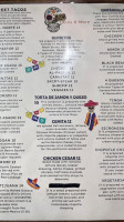 ¡ay Güey! Cafe Cocina Mexicana menu