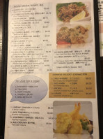 Yama Sushi menu
