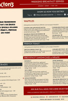 Truxton's American Bistro menu