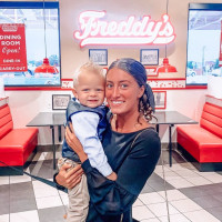 Freddy's Frozen Custard Steakburgers food