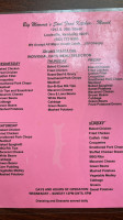 Big Momma's Soul Kitchen menu