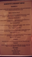 Bamonte's menu