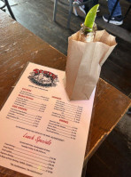 Scott's Oyster Bar. menu
