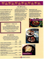 Mi Pueblo Mexican menu