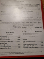 Effina's Tuscan Grille menu