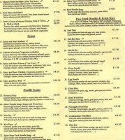 Lao-thai Kitchen menu