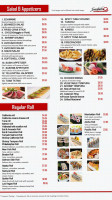 Sushi Q menu