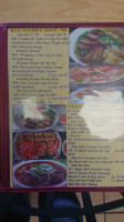 Pho 249 menu