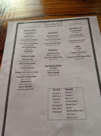 Chapman's Food And Spirits menu