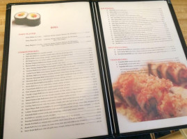 Jin Sushi menu