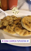 Dona Carmen Pupuseria food