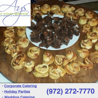 At Your Service Catering Event Planning food
