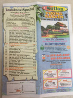 Peking Garden menu