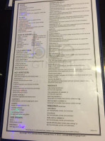 Blue Ginger menu