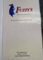 Fuzzy's -b-q menu