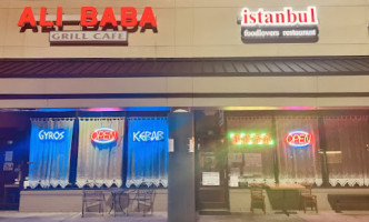 Ali Baba Grill Cafe outside