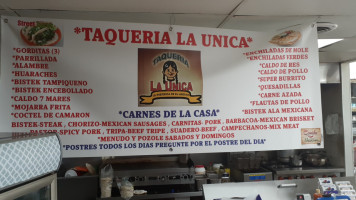 Taqueria La Unica inside