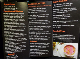 4 Sisters Kabob And Curry- Pakistani And Indian Cuisine And Grocery menu