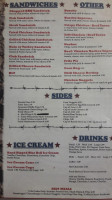 Bulldog Cafe menu