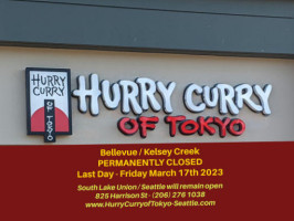 Hurry Curry Of Tokyo Bellevue food