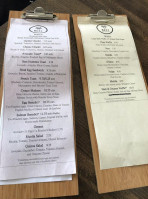 The Nest Cafe menu