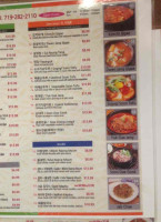 Happy Time Korean menu